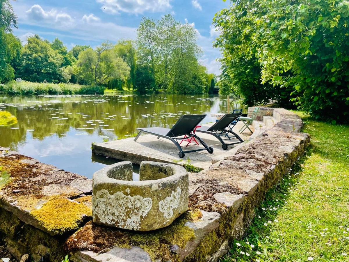 Le Moulin De Bury, Maison De Campagne Au Bord De La Riviere A 13 Kms Au Sud De Rennes Chavagne ภายนอก รูปภาพ